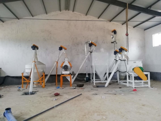 2T/H To 7T/H Powder Livestock Feed Equipment Hen Feed Grinding Machine
