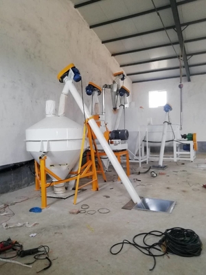 Powder Goat Cattle Feed Production Machine Self Priming Feed Grinder Mixer